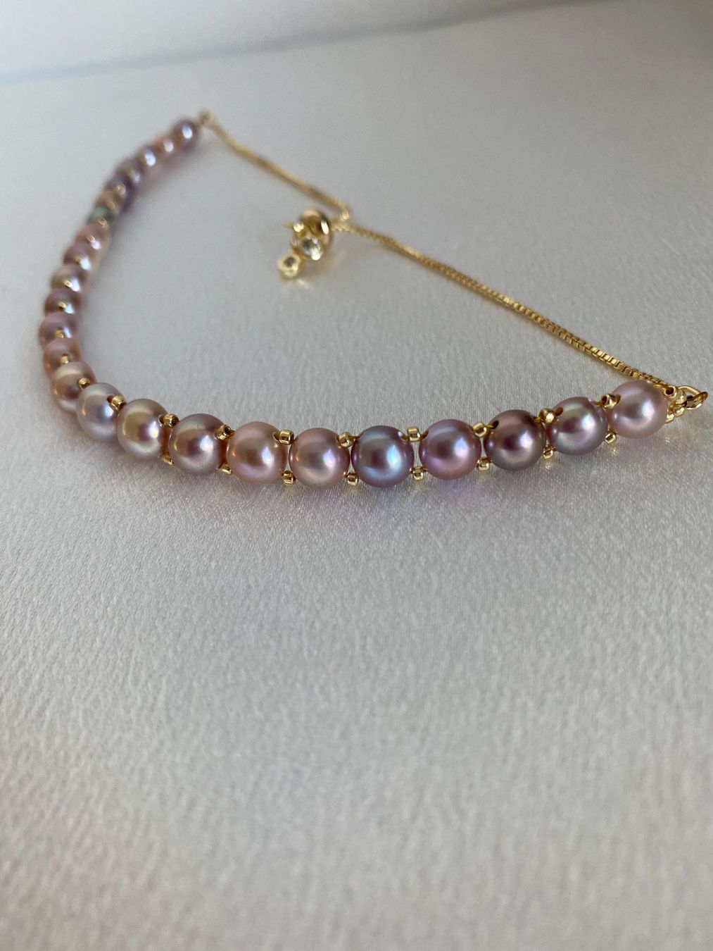 Bracciali & Braccialetti: Süsswasserperlen/Perlen Armbänder – Nuovo e nell'imballaggio originale da Sarnen venduto da Yingsperlen4