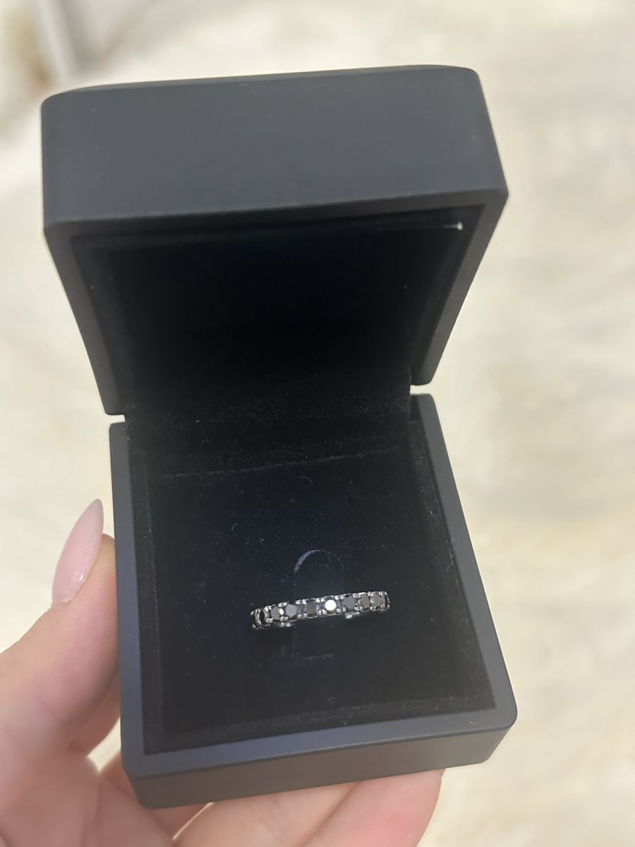 Anelli: Alliance Diamant Ring schwarze Diamanten – Usato da Luzern venduto da ariazalea 7