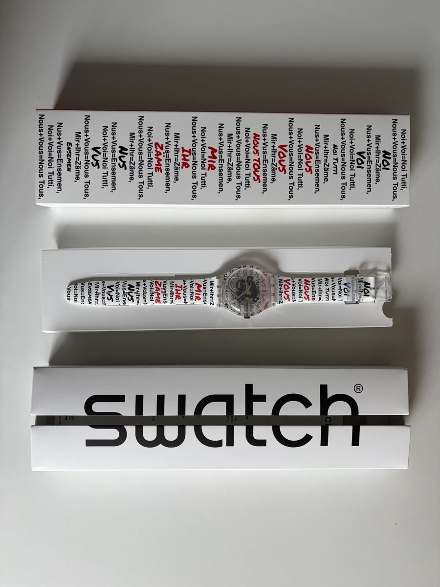 Swatch Orologi: Swatch Aktionärsuhr 2026 – Nuovo e nell'imballaggio originale da Köniz venduto da D_Graf