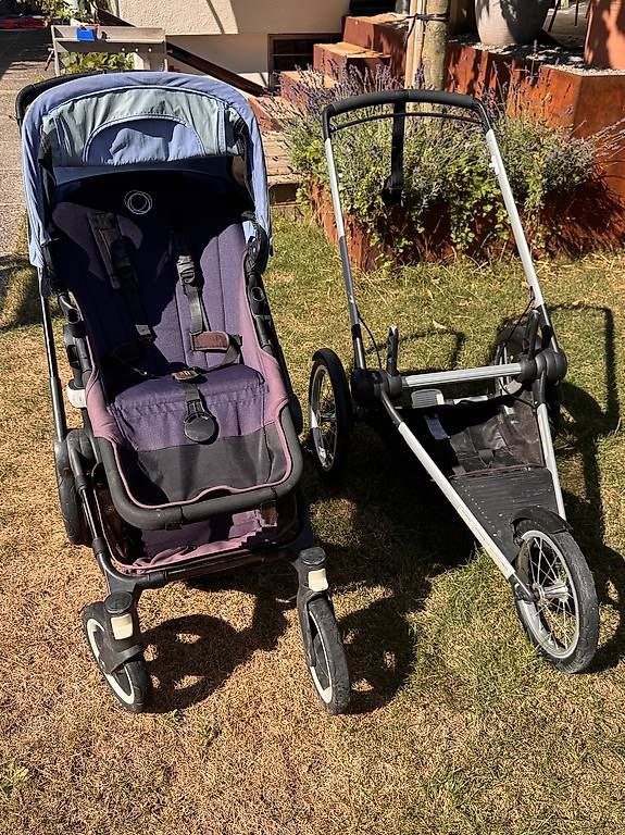 Bugaboo Poussette: Kinderwagen Bugaboo Runner und Buffalo – D'occasion à Nidau par Jaula19 1