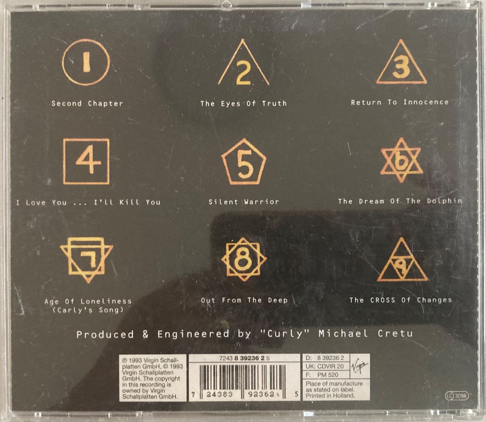 CD: ENIGMA - THE CROSS OF CHANGE – Usato da Poliez-Pittet venduto da Newtown-Records 1