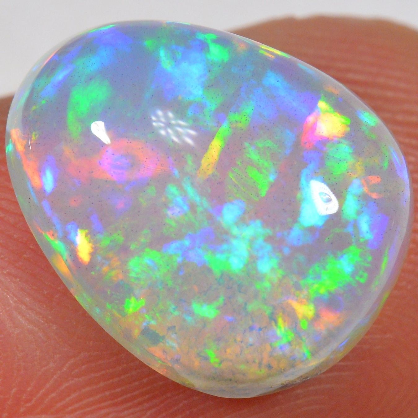 Edelsteine: 7 Karat - Regenbogen - Äthiopischer Welo Opal – Neu (gemäss Beschreibung) aus Rüti ZH von DeinOpal 2