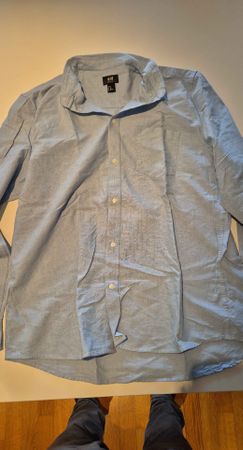 H&M Hemd hellblau, Grösse XL, Regular Fit - Top Zustand!