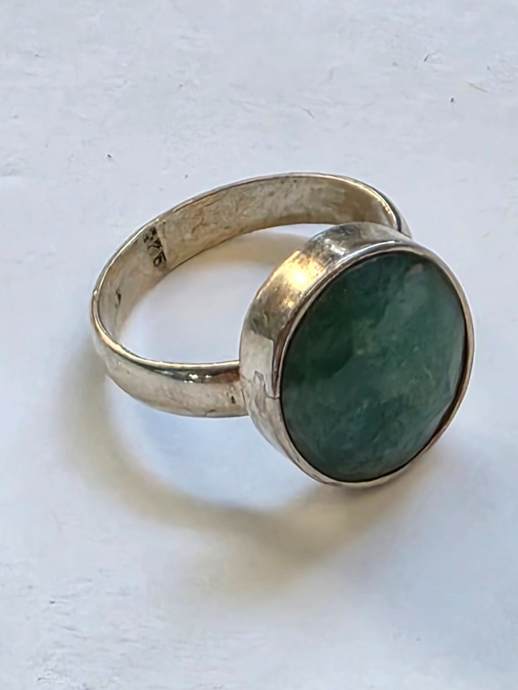 Ringe: Silberring mit blauem Stein Oval facettiert Grösse 60 – Neu (gemäss Beschreibung) aus Zürich von adriben 8