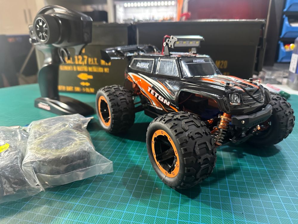 Kit D'Éclairage LED Avant Et Arrière Pour Voiture RC 1/18 Traxxas Latrax Teton Ou Crawler Similaire