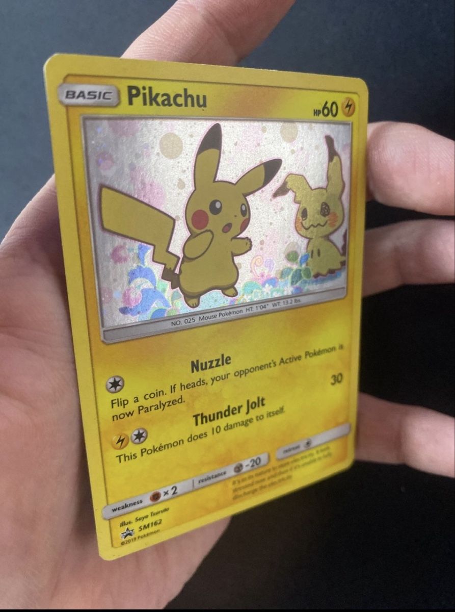 Pokémon Cartes à collectionner: Pikachu Mimikyu Promo Pokemon – D'occasion à Baden par lam_n5kv 1