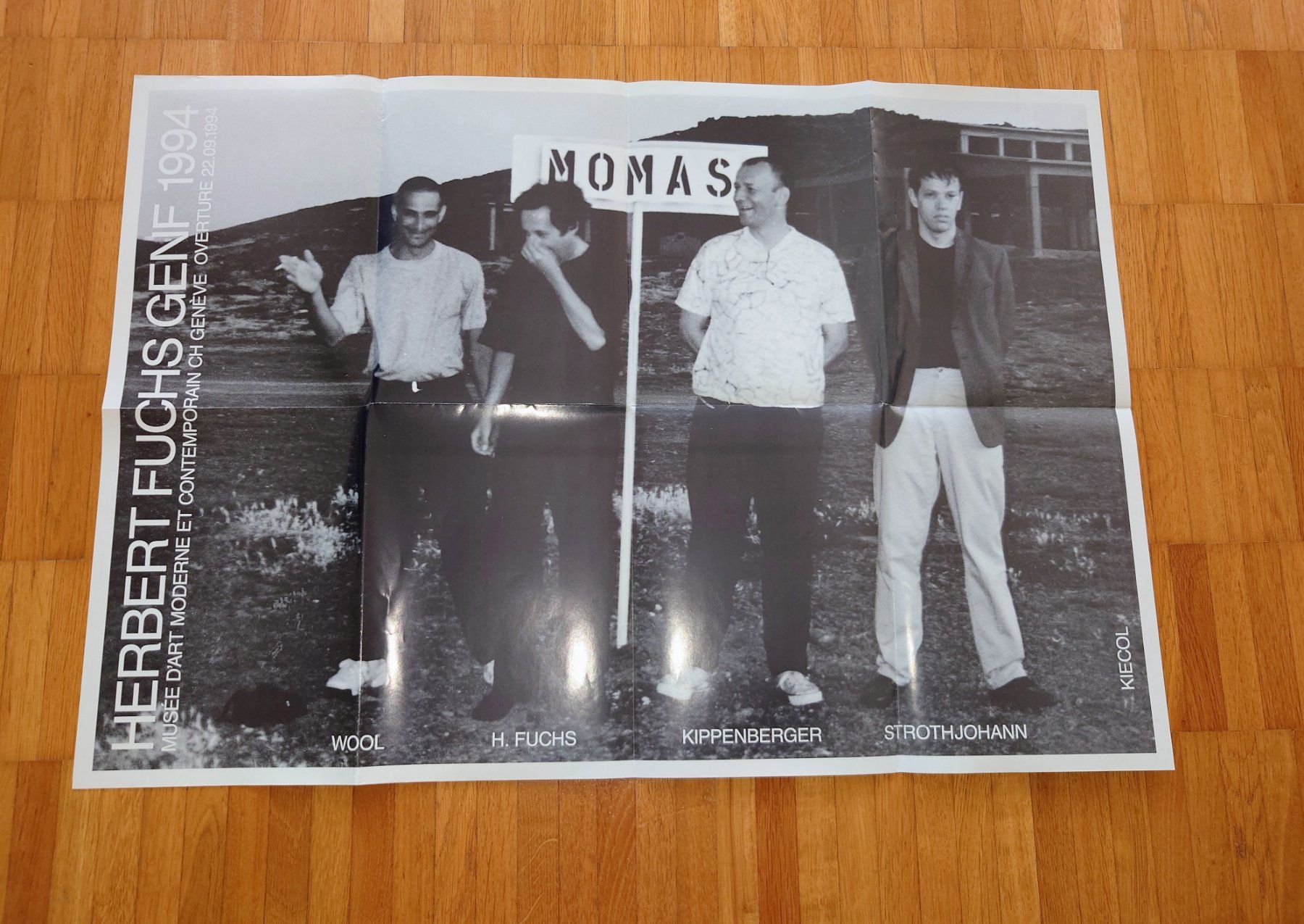 Posters & Illustrations: Herbert Fuchs "MOMAS" Kippenberger, Wool, etc. 1994 Ultrarar – Neuf (Voir description) à Zürich par Artnex 2