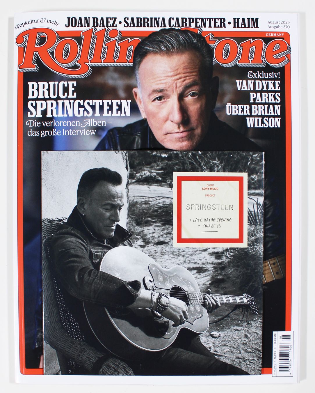 Dischi in vinile: 7" BRUCE SPRINGSTEEN - LATE IN THE... ROLLING STONE Lim. Ed. – Nuovo (secondo la descrizione) da Brüttisellen venduto da Collector-Corner 1