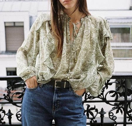 Zara blouse 