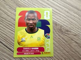 Panini RSA 5 Samukele Kabini FIFA World Cup 2026
