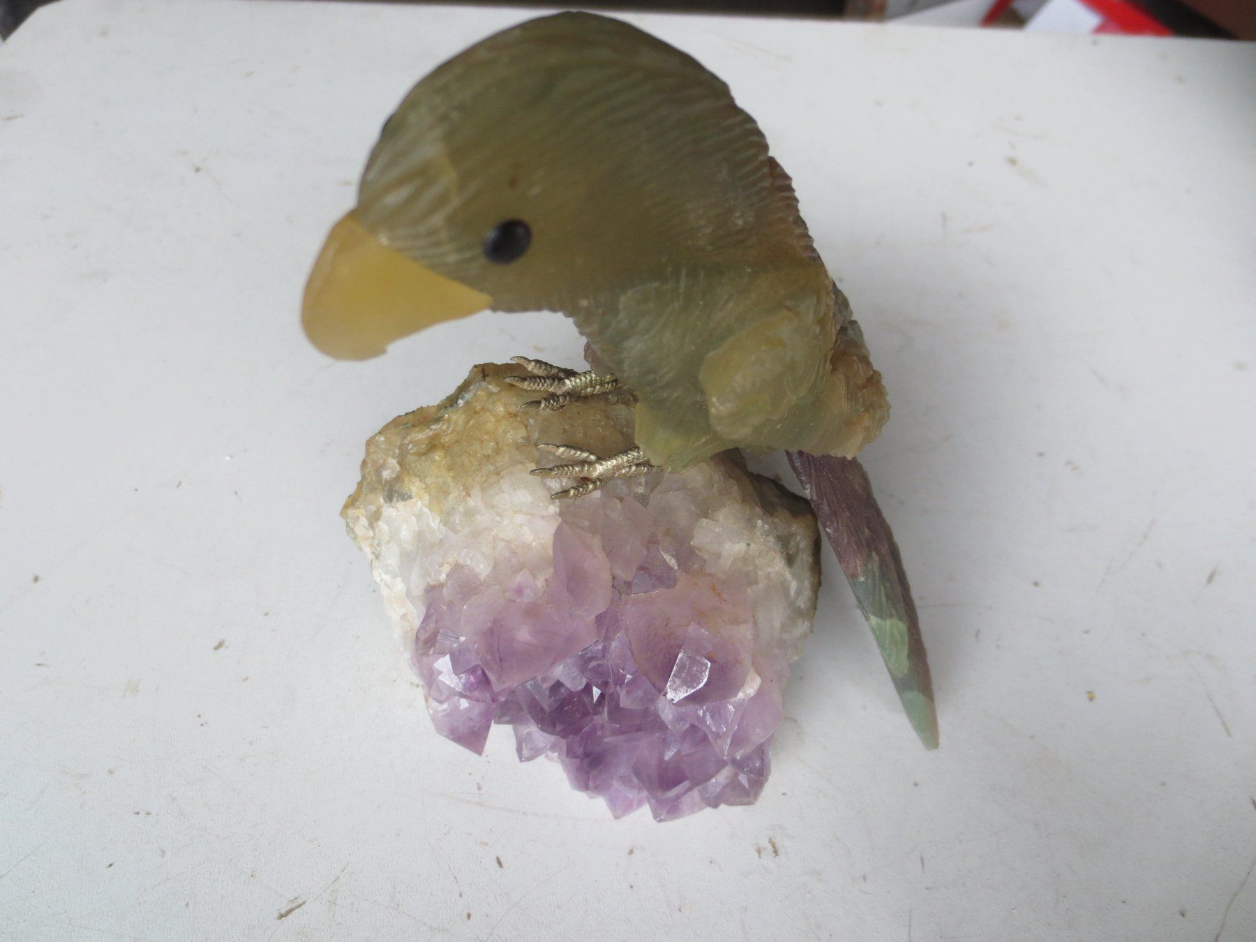 Mineralien & Heilsteine: Amethyst Vogel gross – Gebraucht aus Weier im Emmental von waefler03