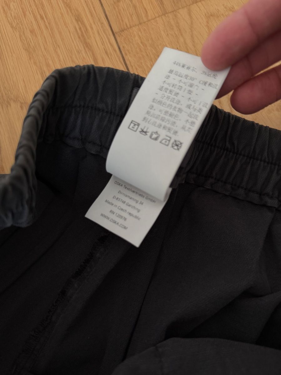 Oska Hosen: Pantalon OSKA gris anthracite T5 état neuf – Gebraucht aus Prangins von Leelou11 2