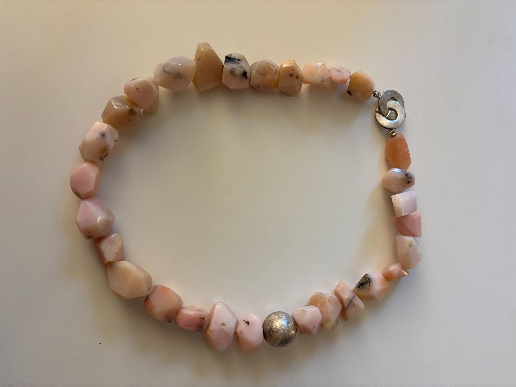 Catenine: Kette Andenopal echt mit Silberverschluss – Usato da Bern venduto da Himmelsherold