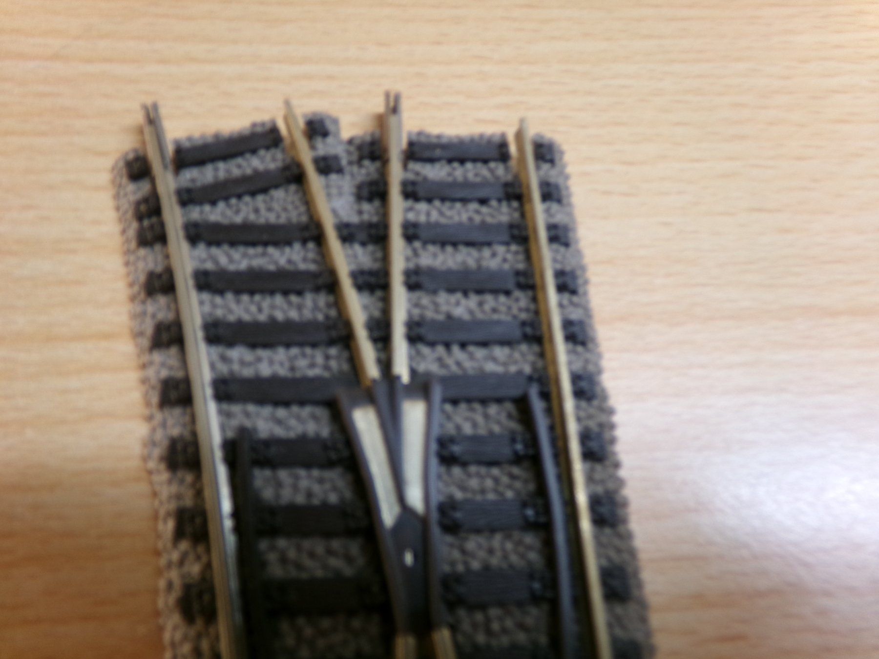 Fleischmann H0 Profigleis Weiche links 6140 mit Antrieb ohne (Gebraucht ...
