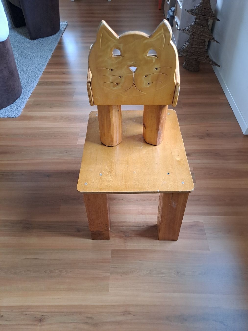 Tischset: Kinder-Tischset mit Katzenmotiv, Holz. – Gebraucht aus Uster von PierGiak 5