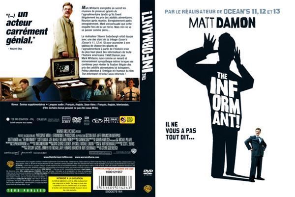 Alle DVDs: Steven Soderbergh THE INFORMANT - V. English / Français DVD – Gebraucht aus Genève von Cockattoo