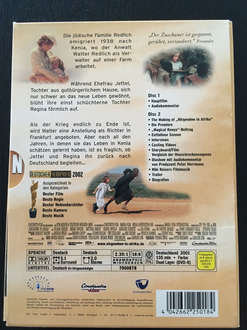 Alle DVDs: Nirgendwo in Afrika - Dvd – Gebraucht aus Arbon von  1