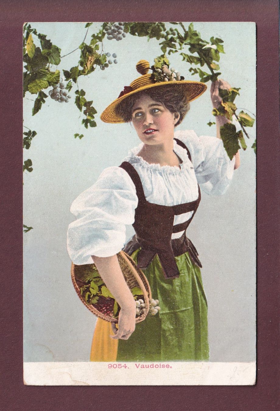 Cartoline postali: Costume - Vaud - VAUDOISE – Usato da Pully venduto da nicecards
