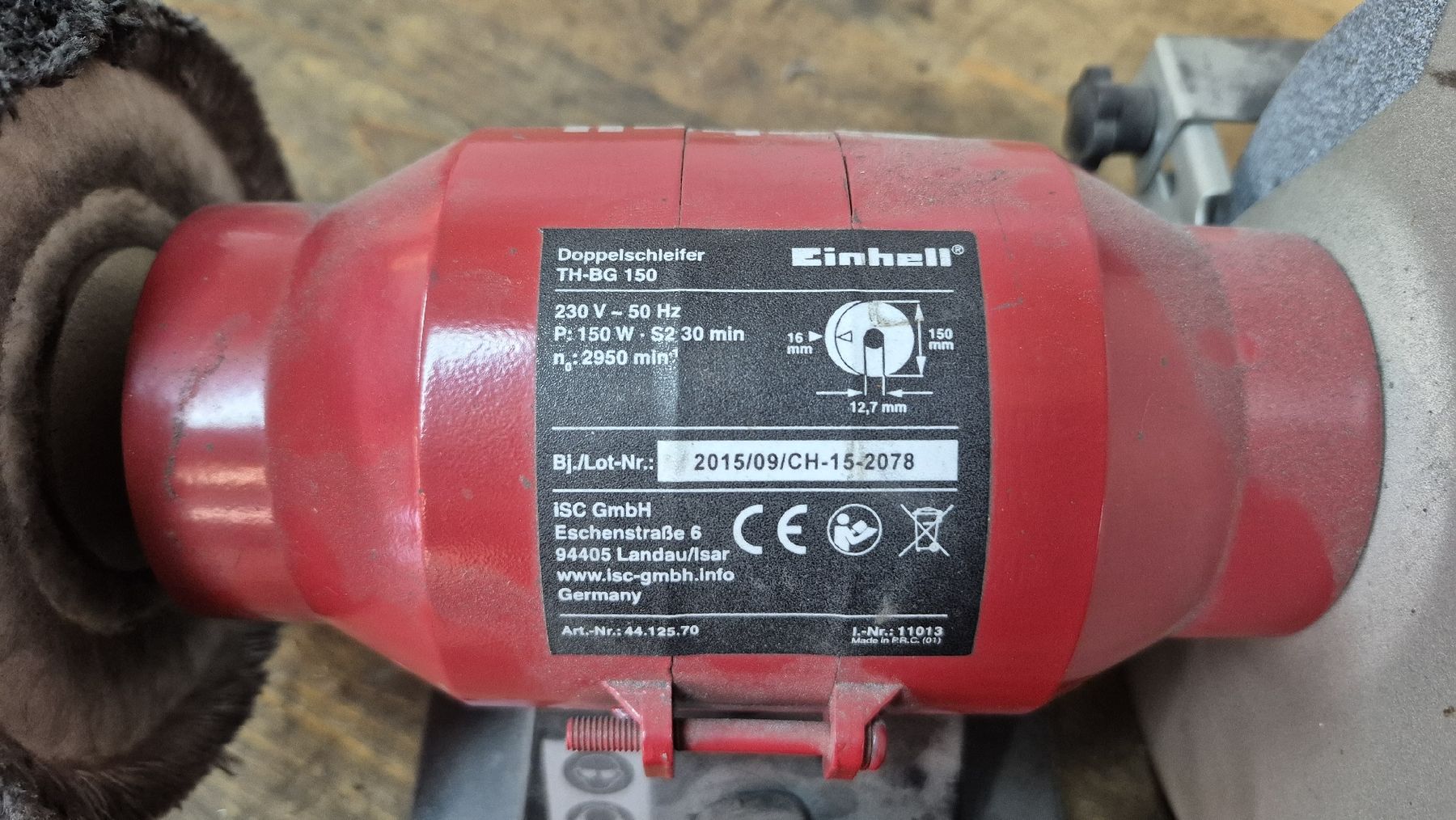 Einhell Alle Maschinen: meule avec disque à polir – Gebraucht aus Cousset von maurerjohann 1