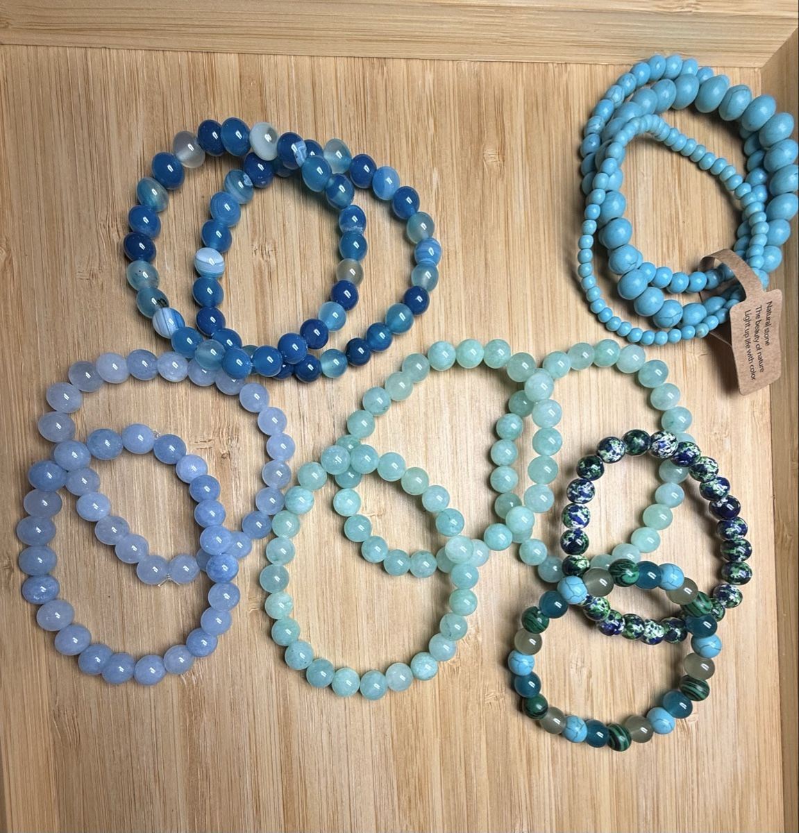 Armbänder & -reifen: 12 Ocean-Inspired Beaded Bracelets - Summer Collection! – Neu (gemäss Beschreibung) aus Wald ZH von Carloiten