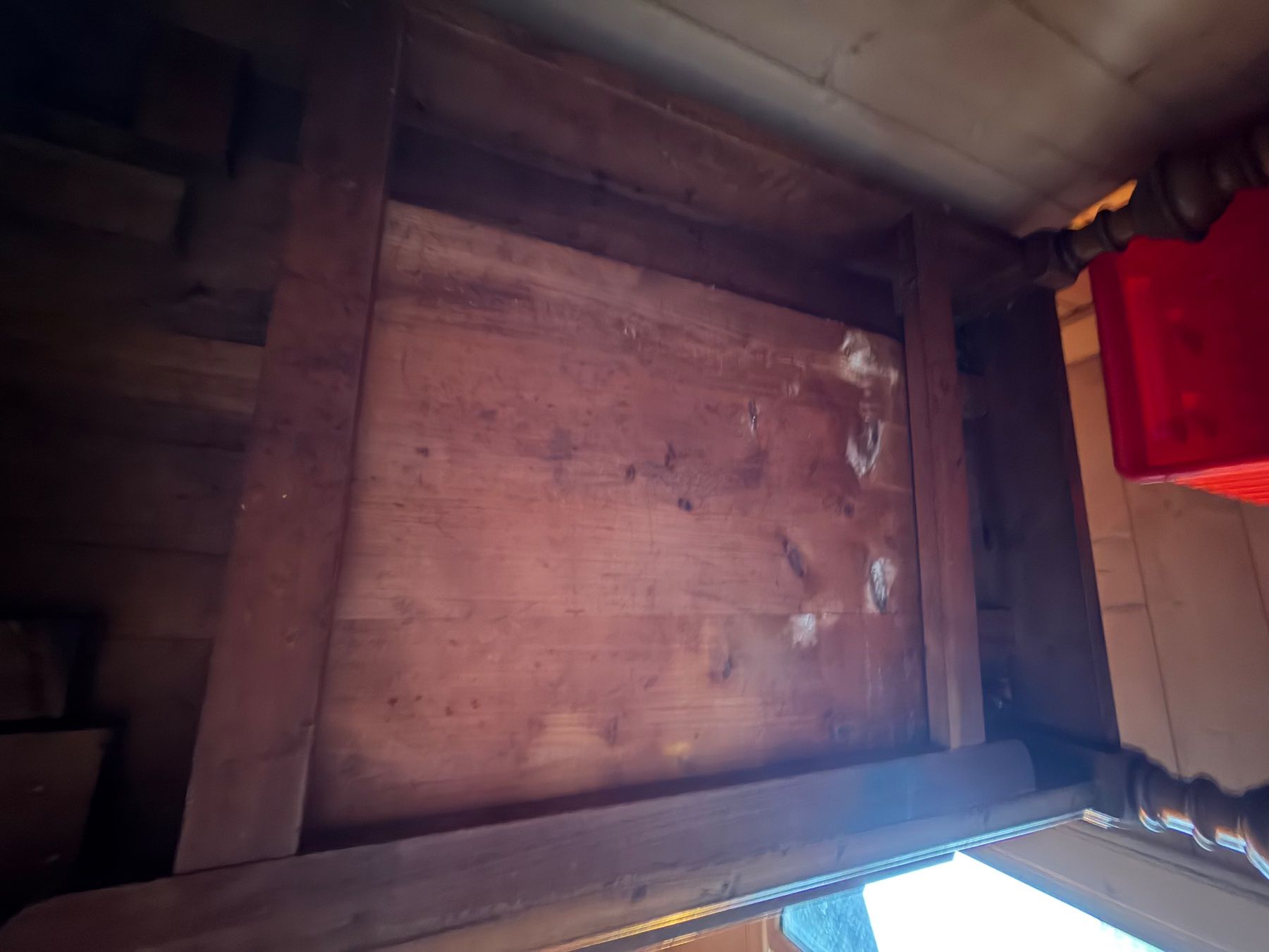 Tische: Biedermeier Tisch Nussbaum massiv – Gebraucht aus Bergdietikon von ulr_r9x5 6