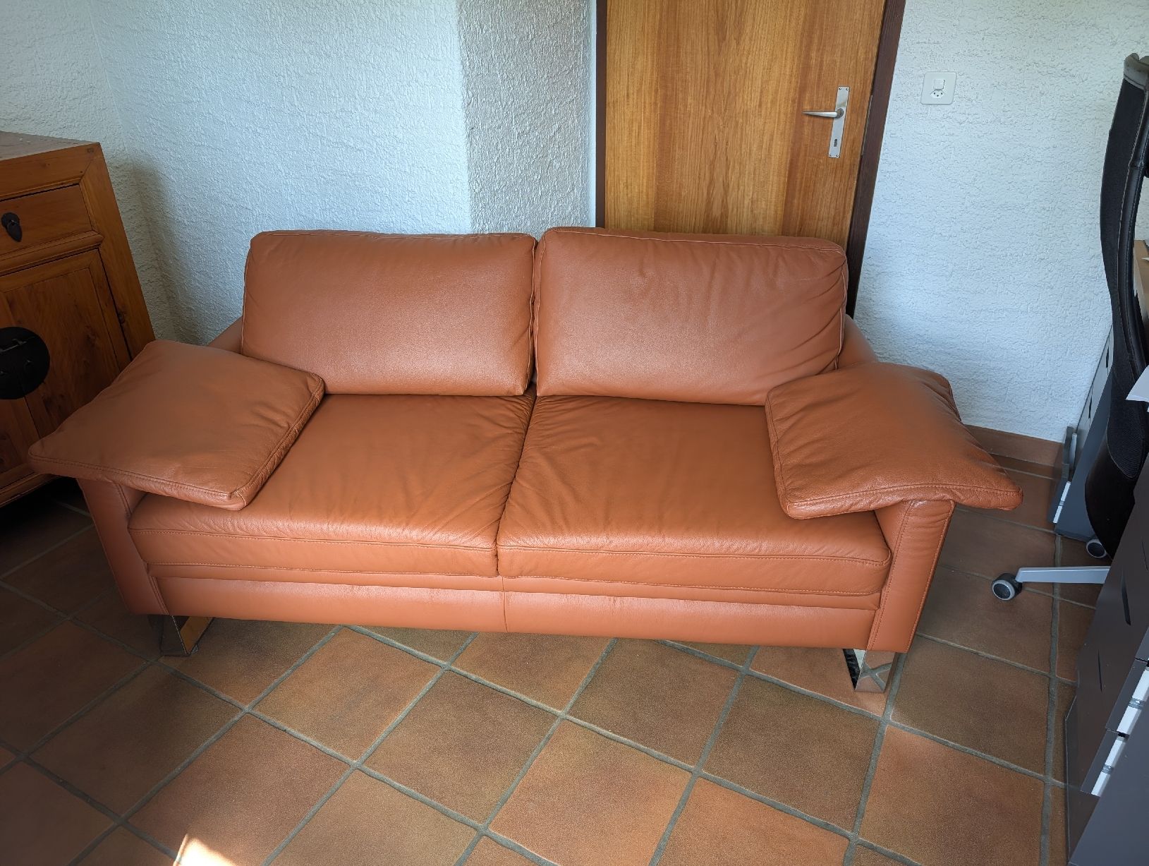 Divani: Sofa 2er Echtleder "Laureto 2" – Usato da Glattpark (Opfikon) venduto da Scooby2 3