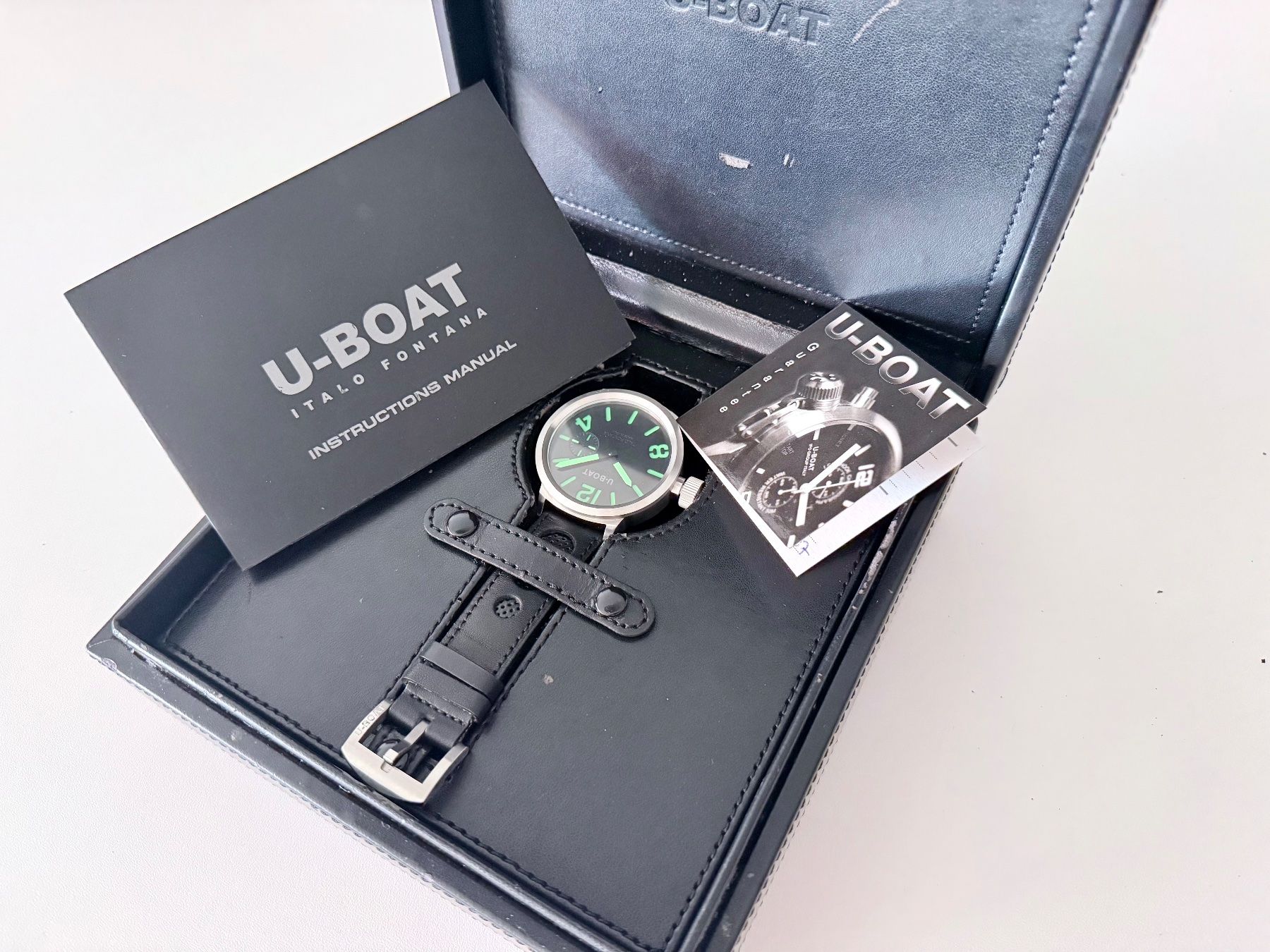 Uhren: U-BOAT Flightdeck MSG/MBG-50mm-Sylvester Stallone-SRP 3000.- – Neu (gemäss Beschreibung) aus Le Mont-sur-Lausanne von LycaGallery 8