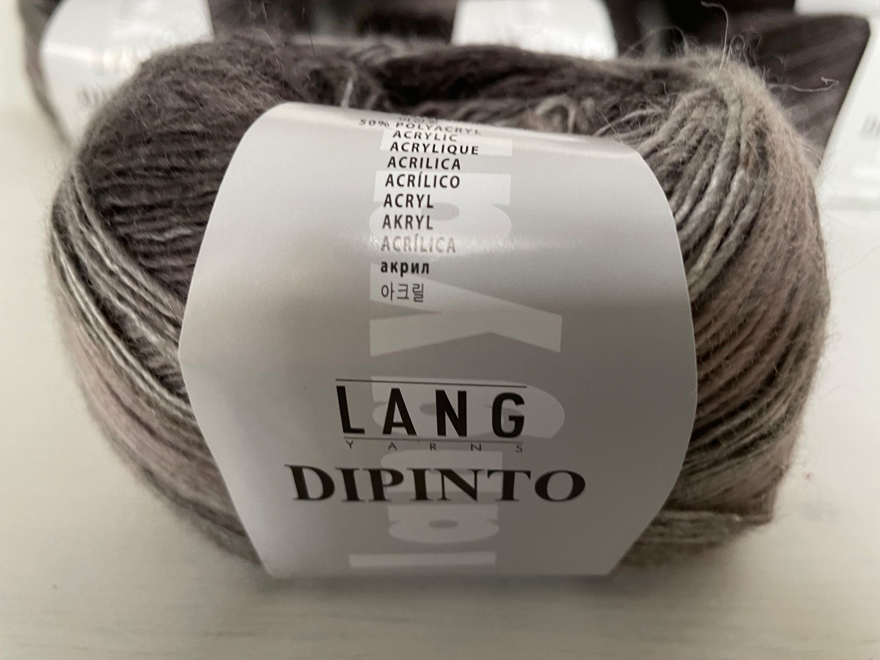 Lana: 1 Knäuel Lang Dipinto – Nuovo e nell'imballaggio originale da Büsserach venduto da bor_s88m