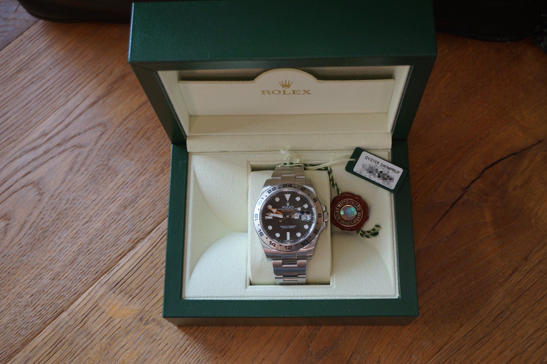 Rolex Orologi: Rolex Explorer II 42mm Ref. 216570, NOS – Nuovo e nell'imballaggio originale da Thun venduto da maxwave