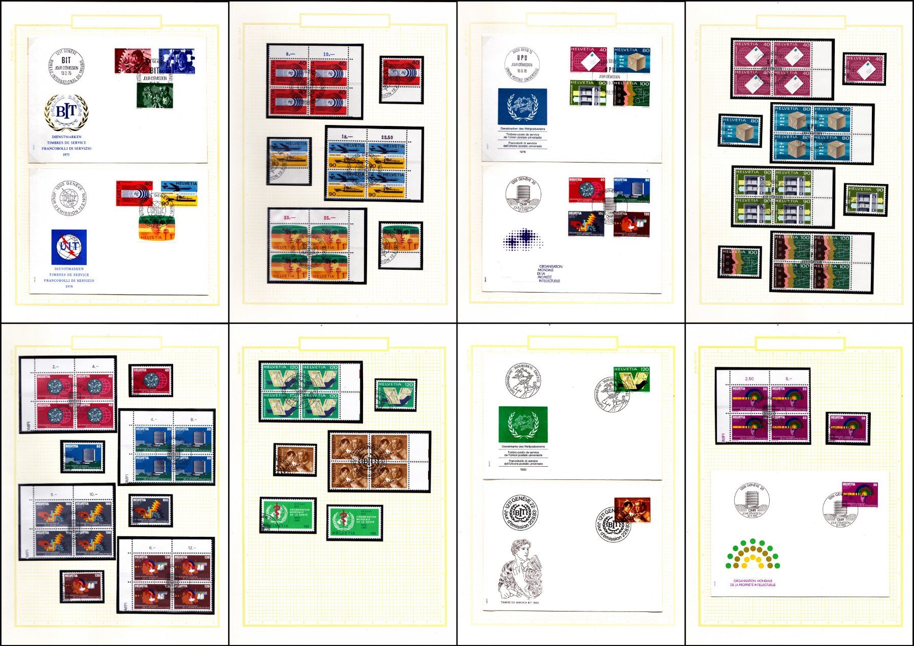 Alle Briefmarken: Briefmarken: Schweiz Europamarken CEPT – Gebraucht aus Rubigen von OPERNFREUND 6