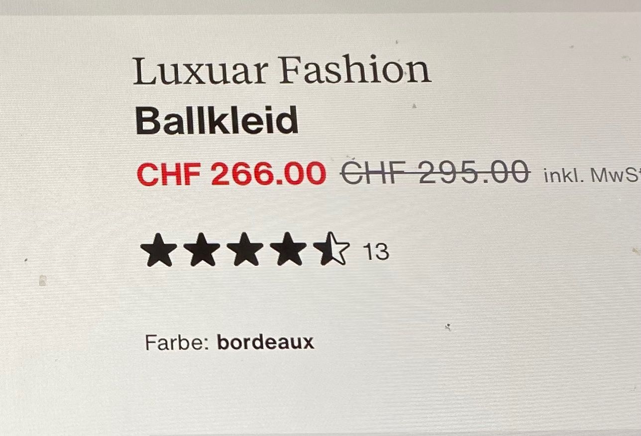 Vestiti: Abendkleid Gr. 42 Bordeaux – Usato da Schönenberg ZH venduto da zeit8geist 3