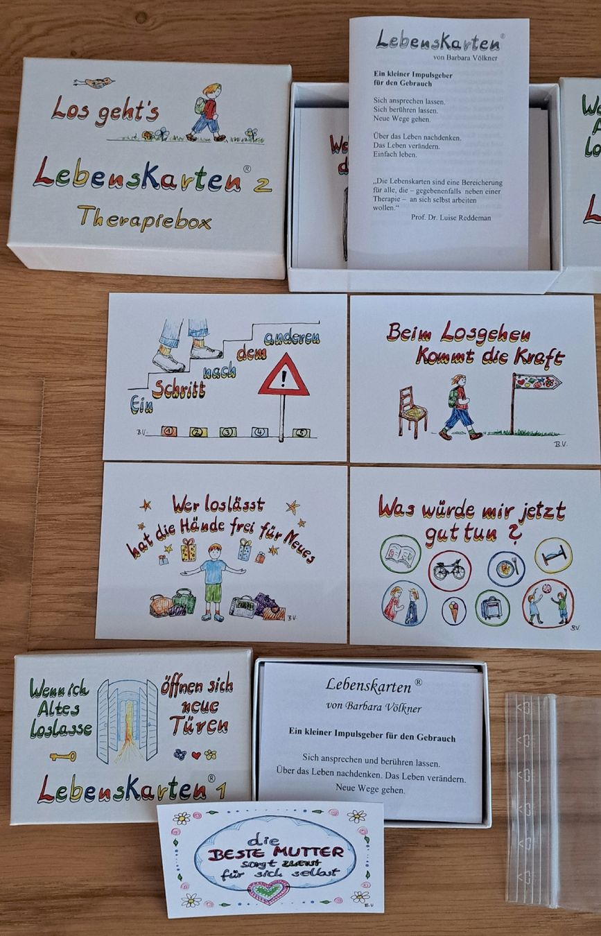 Spiele: Lebenskarten Set von Barbara Völkner  – Neu (gemäss Beschreibung) aus Richterswil von Viorella 1