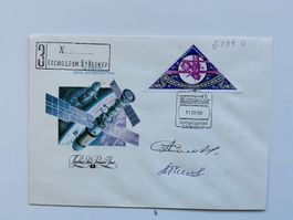 MIR Sojus TM-9 Landebeleg 9.8.90 mit OU Solowjow/Balandin