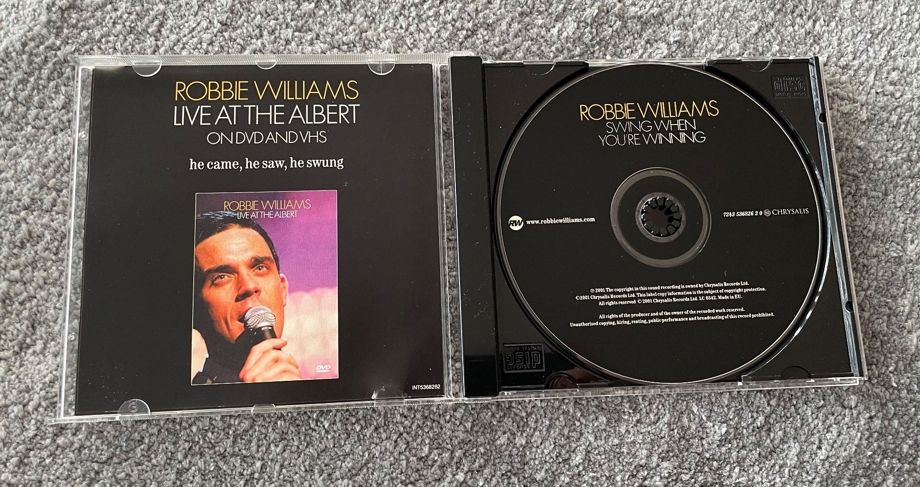 CD: CD Robbie Williams - Swing When You're Winning – Usato da Küsnacht ZH venduto da Haus65 2