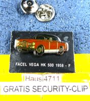 FACEL VEGA HK500 1958 AUTO PIN GLASIERT MIT SECURITY-CLIP