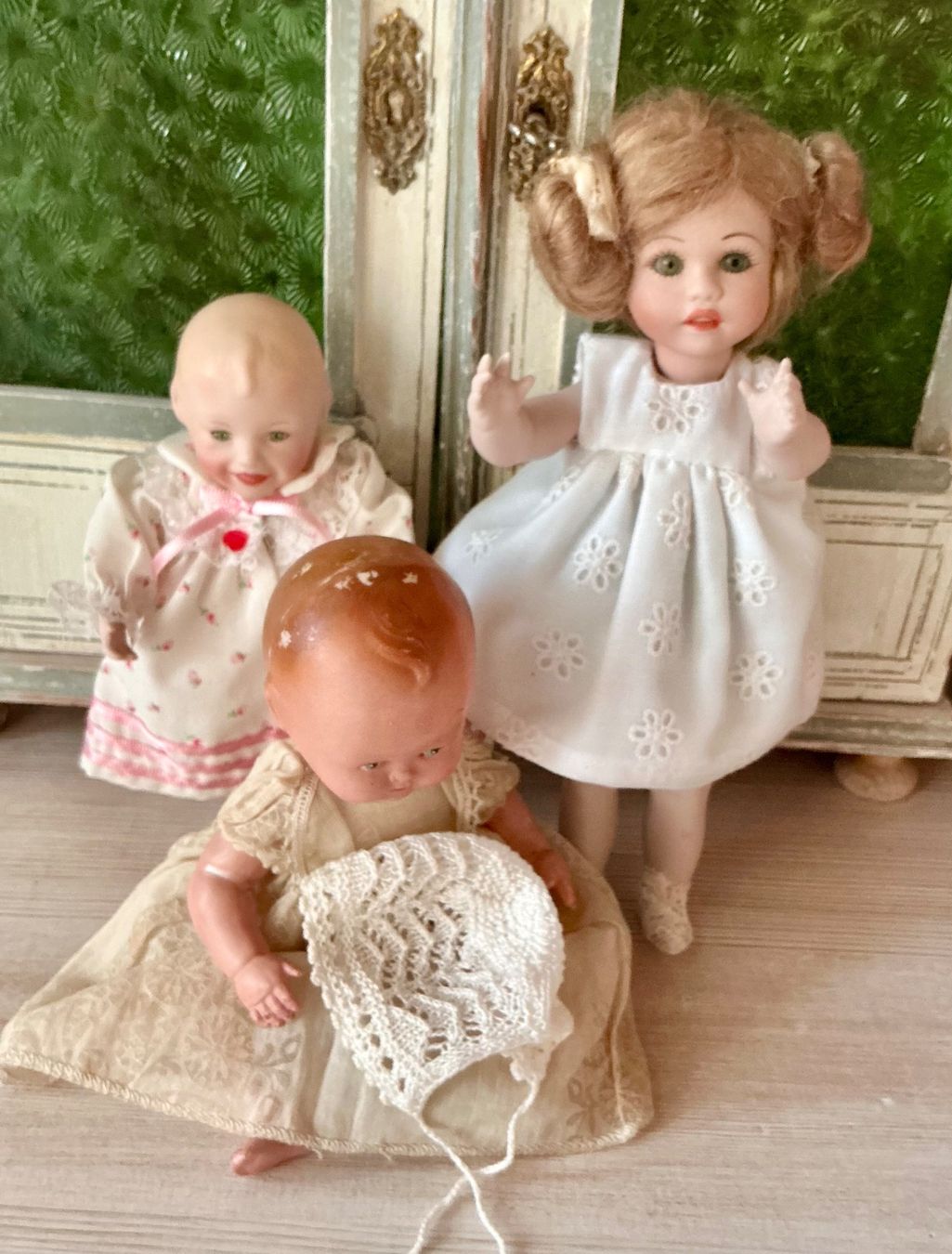 Poupées: 3 X ÄLTERE PÜPPCHEN – D'occasion à Zell LU par Silvermemory 7