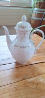 Kaffeekanne mit Blumenmuster guter Zustand