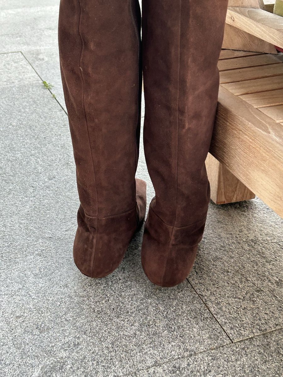 Prada Scarpe da donna: Overkniestiefel PRADA Grösse 42 – Nuovo (secondo la descrizione) da Meilen venduto da mar_nnf9 1