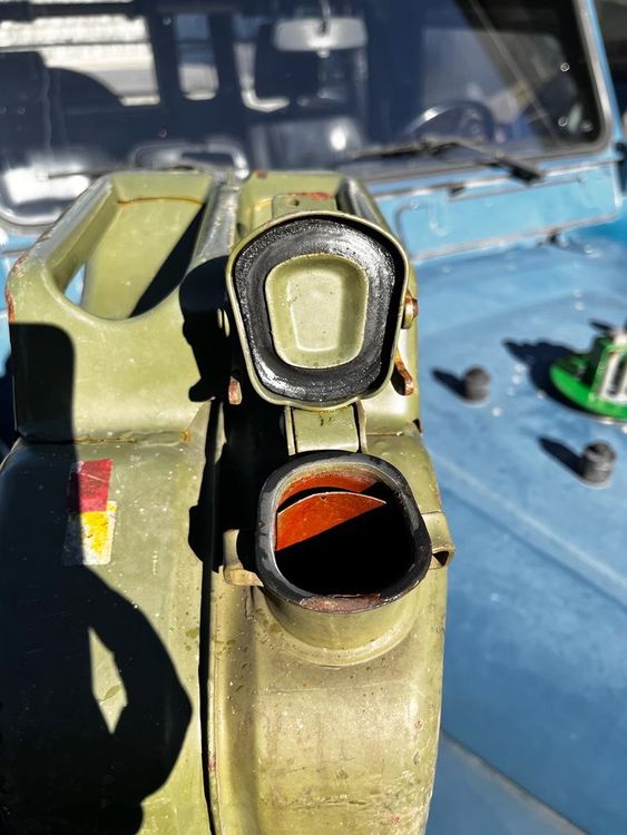 TANICA METALLO Benzina Acciaio Omologata Lt 20 Carburante Contenitore - Foto 6