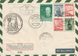 21. Ballonpost Kinderdorf, 18.5.59
