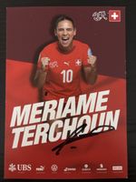Original Autogrammkarte von Meriame Terchoun - Rarität!