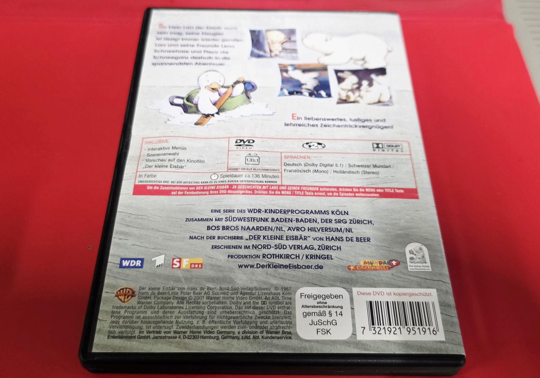 Tutti i DVDs: Der kleine Eisbär DVD – Usato da Reinach BL venduto da _MasterK_ 1