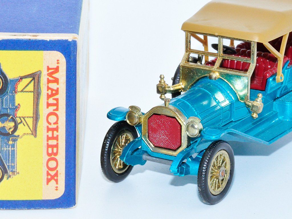 Matchbox Modellini d'auto: Matchbox MoY No.12 1909 THOMAS FLYABOUT / ORIGINALBOX – Usato da Zufikon venduto da MatchboxCorner 3