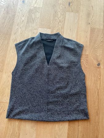 Damen Weste Opus Grösse 38 blauschwarz meliert