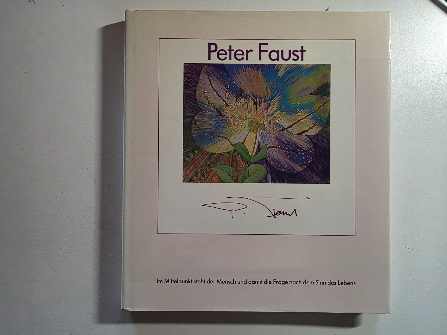 Livres: Peter Faust - Sinn des Lebens ... signiert – D'occasion à Walterswil BE par Lonitti