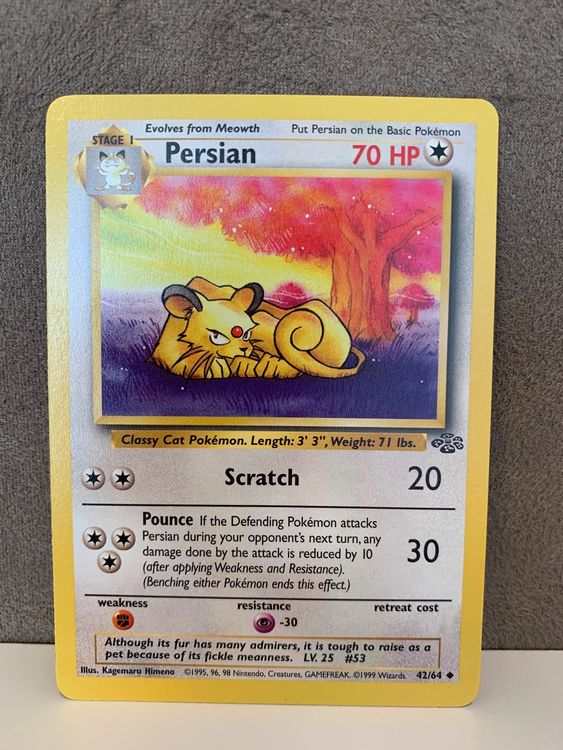 Pokemon X Y Generations Single Card Uncommon Persian 54