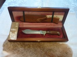 PUMAMESSER Jagdmesser EXQUISIT White Hunter Damast 50J.Jubi.