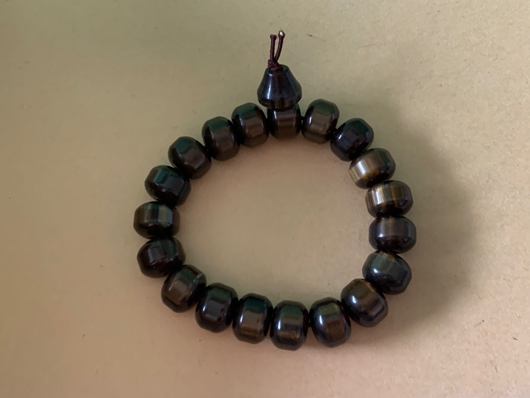 Bracciali & Braccialetti: Herrenarmband Tigeraugen-farben – Usato da Dittingen venduto da Bijoubelle 2