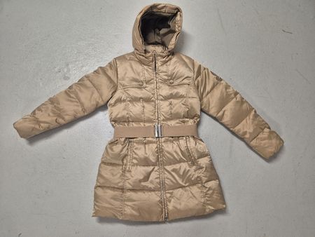 Geox Steppmantel Mädchen Grösse 10 Jahre beige/gold 