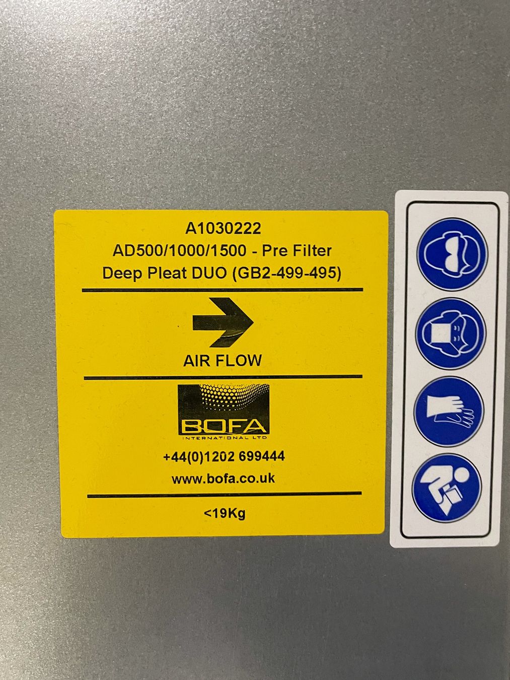 Ventilazione: Vorfilter Deep Pleat Duo BOFA A1030222 – Usato da Port venduto da Ubuy 4